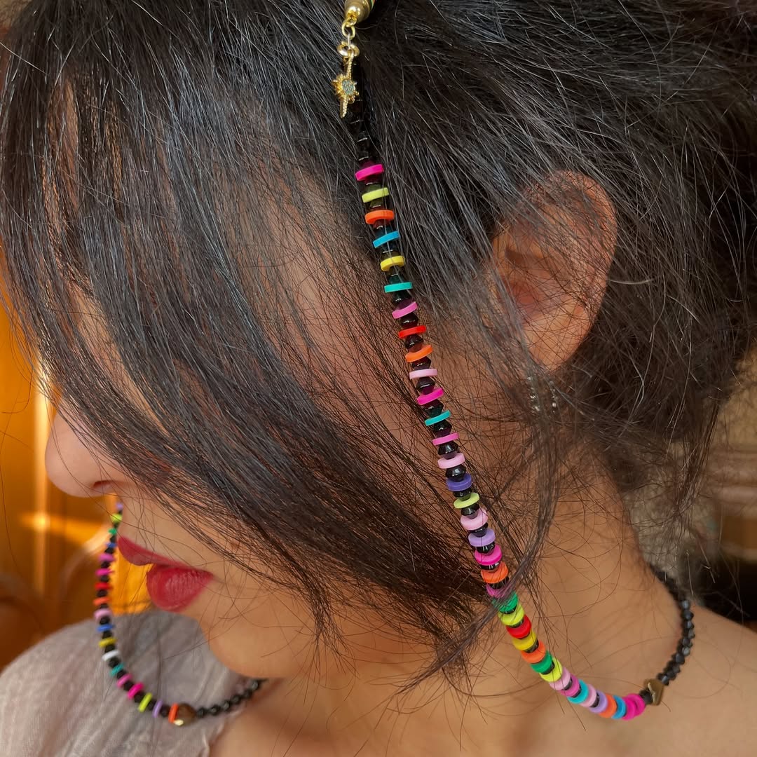 Candy Loop – Colorful Beaded Glasses Chain with a Playful Twist